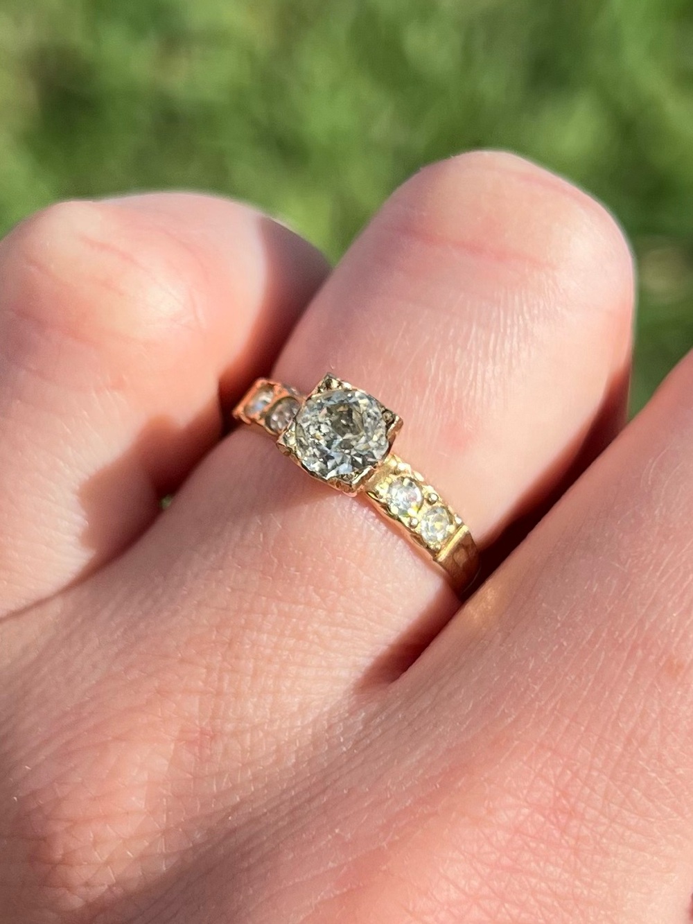 Vintage 10K Gold Filled Ring